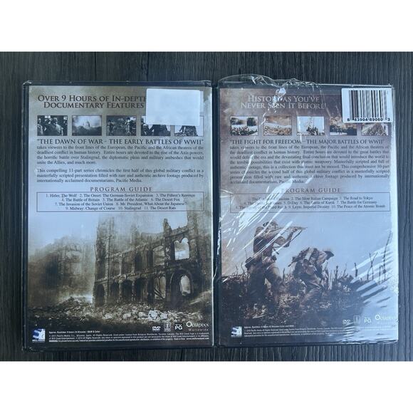 WWII THE GREATEST CONFLICT- 21 Part Documentary Series DVDs Set/ NEW SEALED - Picture 2 of 3